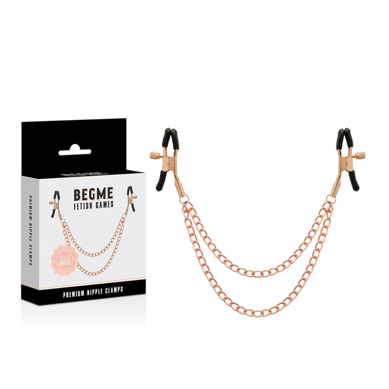 BEGME - PINÇAS DE MAMILOS PREMIUM EDIÇÃO PRETA