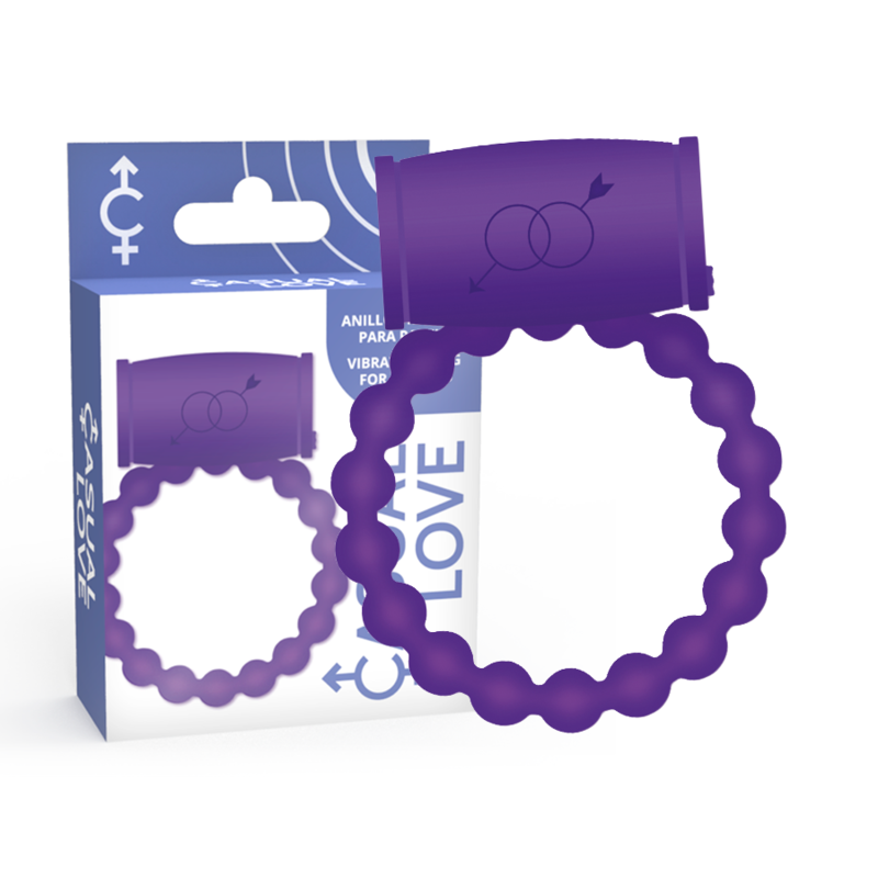 CASUAL LOVE - 25 ANEL VIBRADOR PARA CASAL VIOLETA