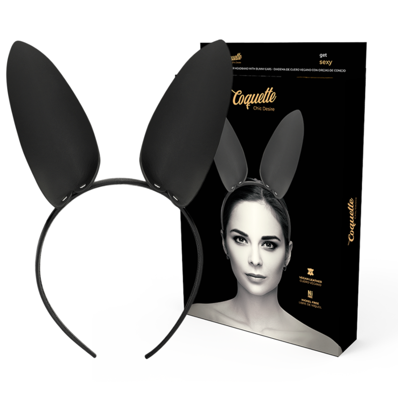 COQUETTE CHIC DESIRE - FAIXA DE CABEÇA COM ORELHAS DE COELHO