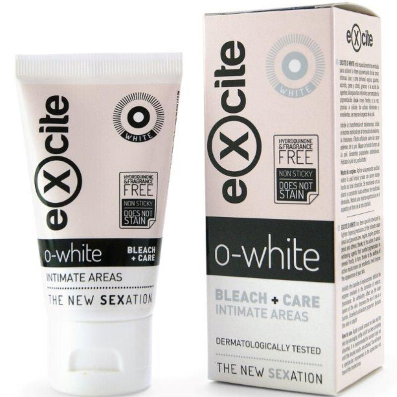 EXCITE - O WHITE DESIDRATANTE + CUIDADO ÁREAS ÍNTIMAS 50 ML