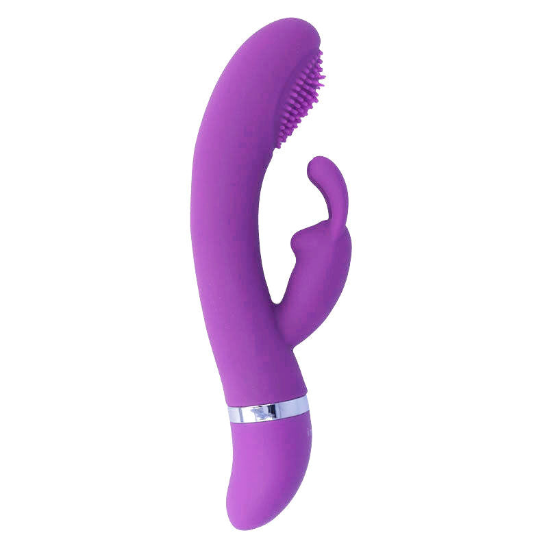 INTENSO - SUSY SILICONE RABBIT VIBRADOR OSCILANTE LILAC