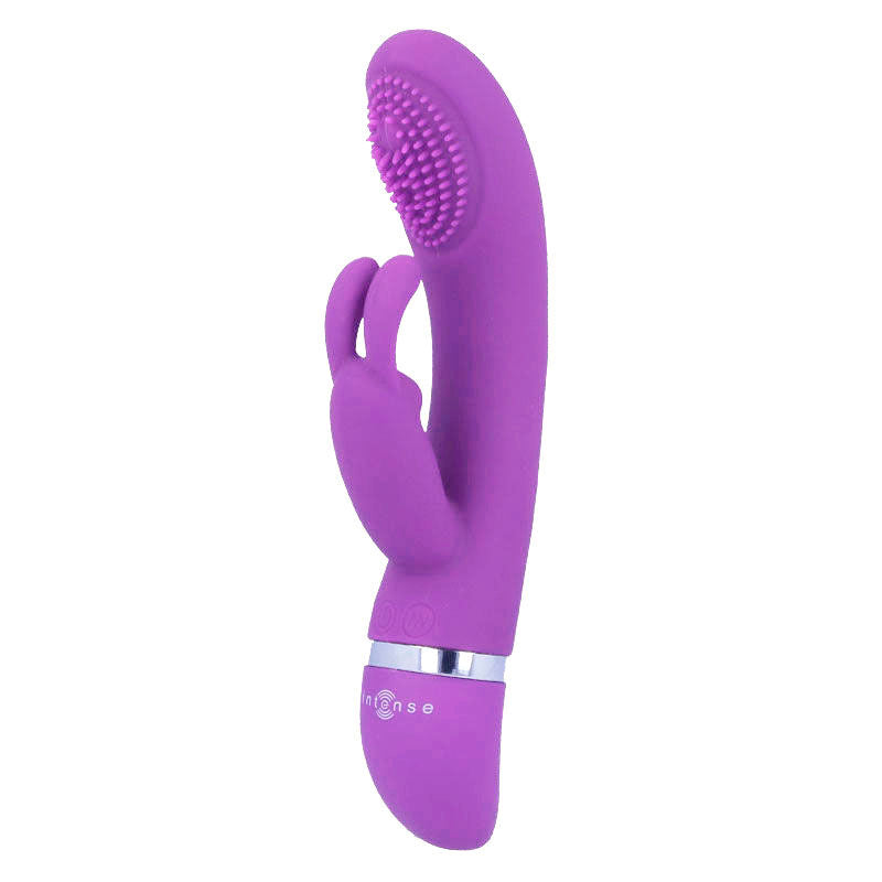INTENSO - SUSY SILICONE RABBIT VIBRADOR OSCILANTE LILAC