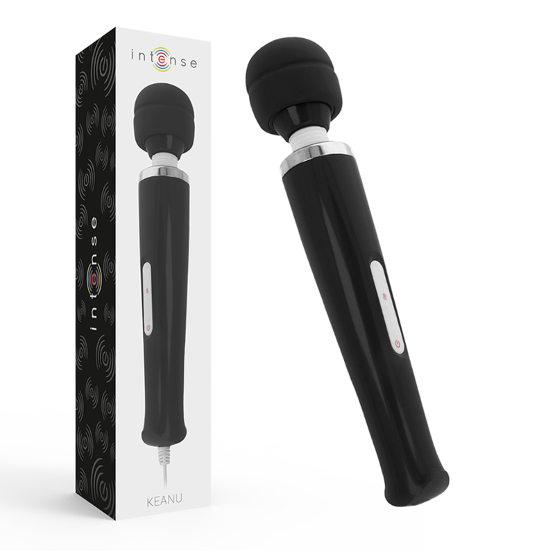 INTENSO - MASSAGEADOR KEANU WAND BLACK
