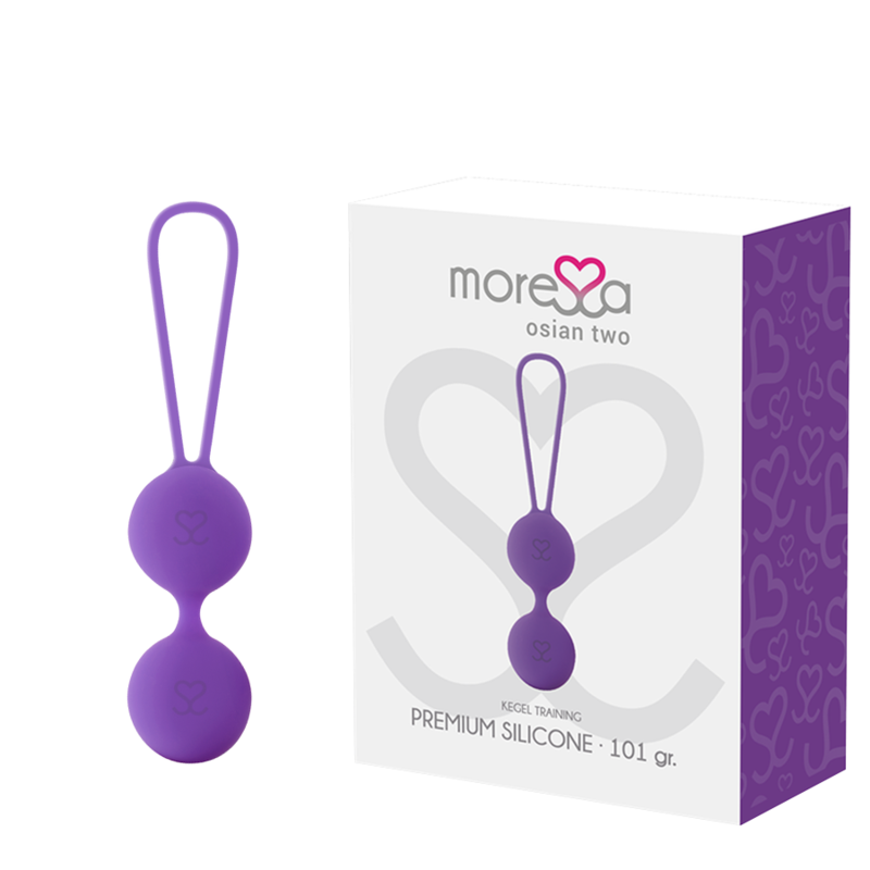 MORESSA - OSIAN DOIS SILICONE LILÁS PREMIUM