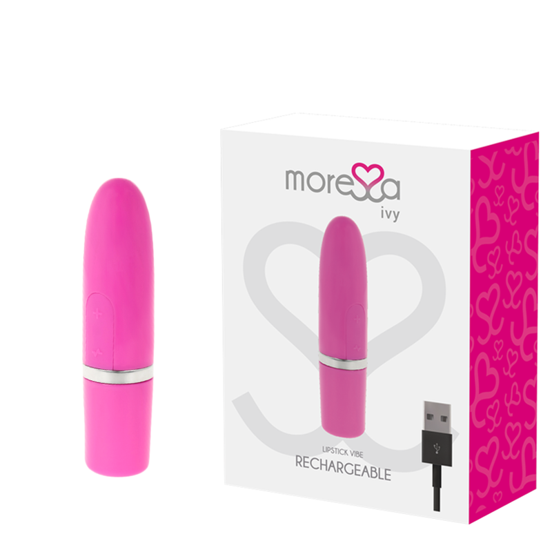 MORESSA - VIBRADOR ESTIMULADOR IVY VIAGEM ROSA