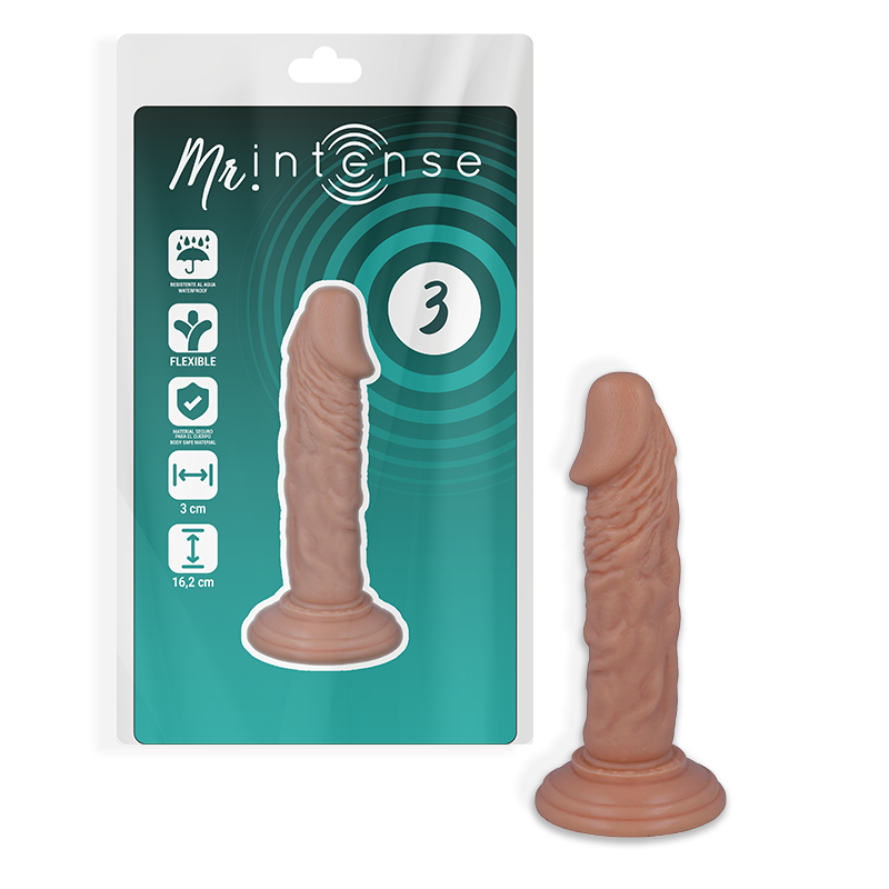 MR INTENSE - 3 PENE REALISTA 16.2 CM -O- 3 CM
