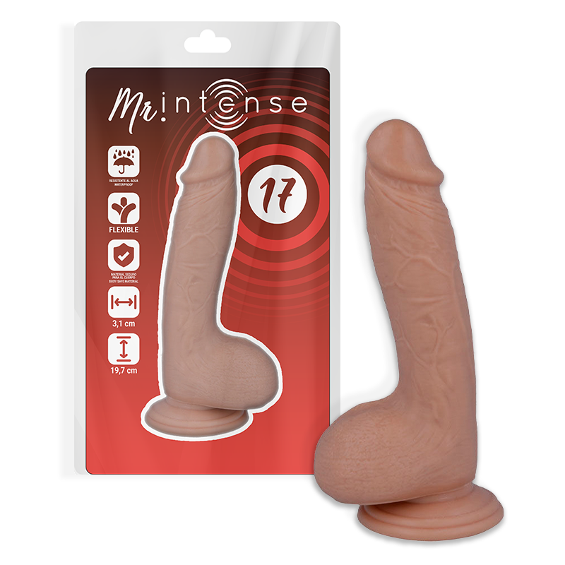 MR INTENSE - 17 PENE REALISTA 19.7 CM -O- 4.1 CM