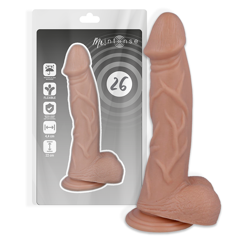 MR INTENSE - 26 PENE REALISTA 22 CM -O- 4.4 CM