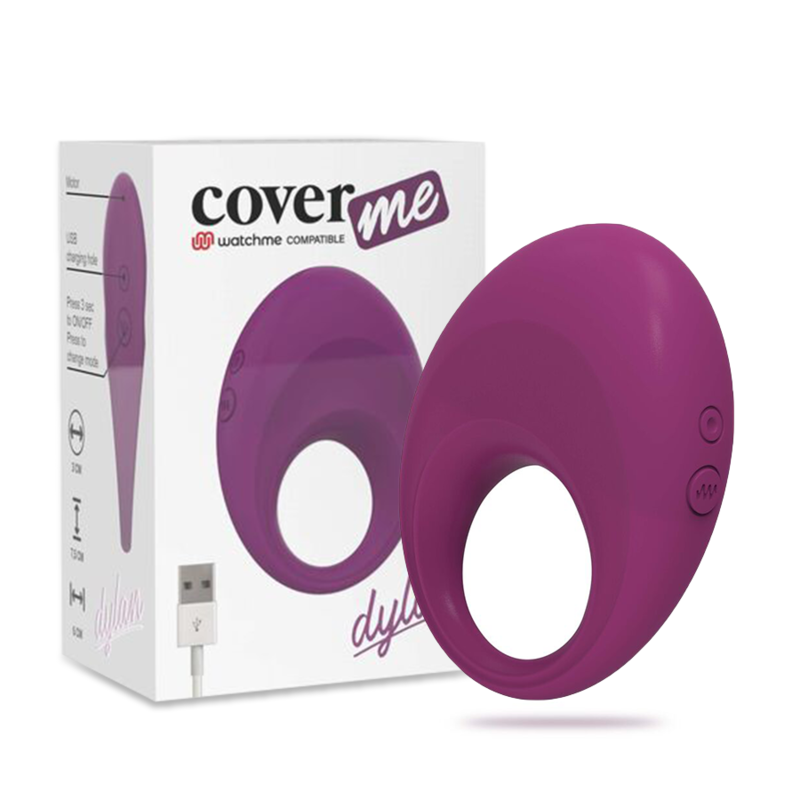 COVERME - ANEL RECARREGÁVEL DYLAN COMPATÍVEL COM A TECNOLOGIA WIRELESS WATCHME