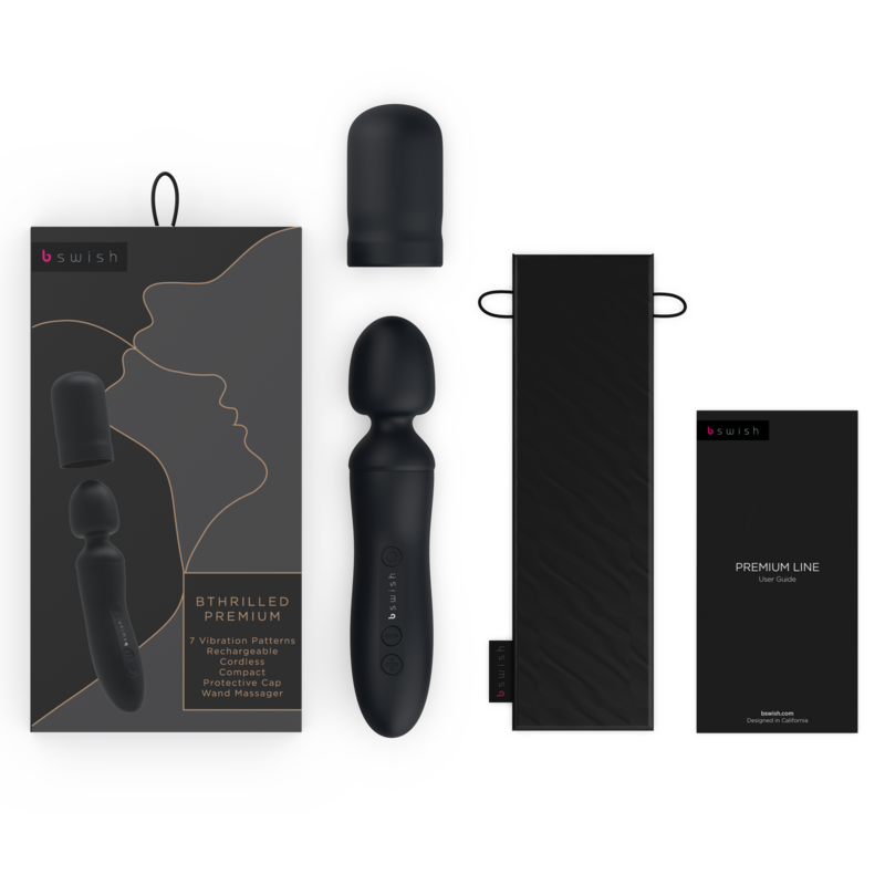 B SWISH - VIBRADOR BTHRILLED PREMIUM PRETO