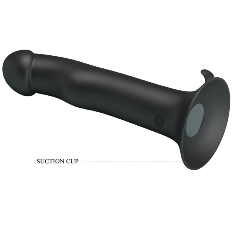 PRETTY LOVE - VIBRADOR Y SUCCIONADOR DE CLÍTORIS MURRAY NEGRO