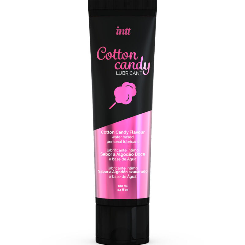 LUBRICANTES INTT - LUBRICANTE ÍNTIMO A BASE DE AGUA DELICIOSO SABOR A DULCE DE ALGODÓN