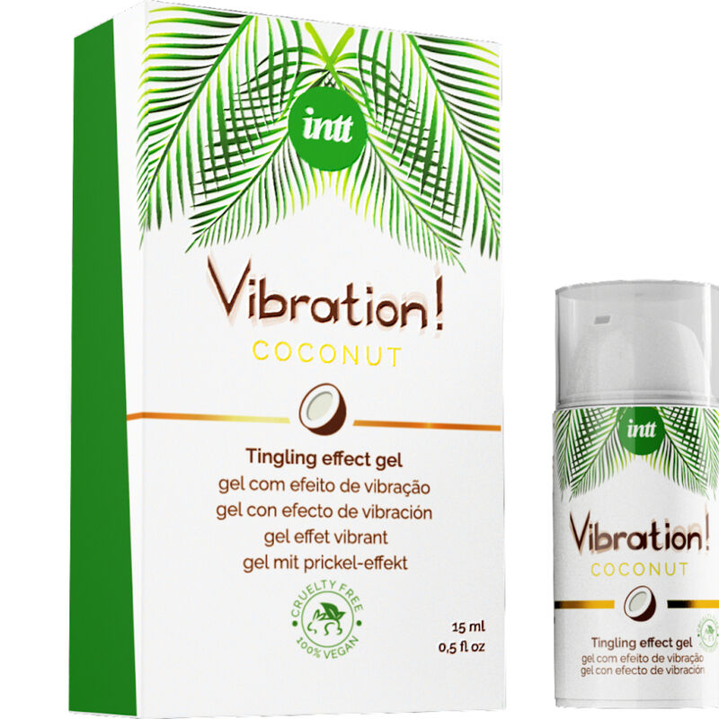 INTT - VIBRAÇÃO EM GEL PODEROSO ESTIMULANTE VIBRADOR LÍQUIDO VEGANO