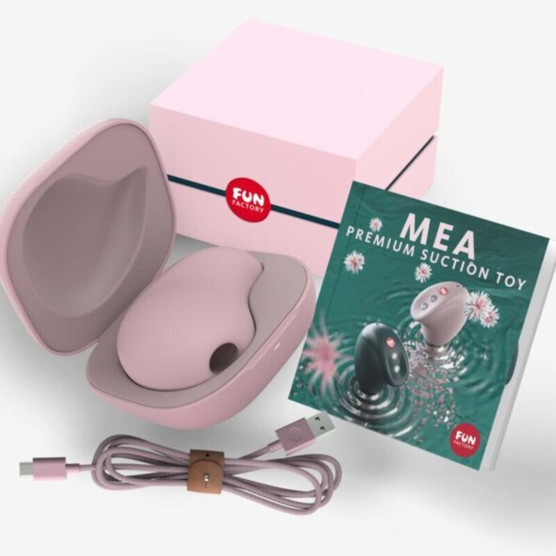 FUN FACTORY - SUCKER DE CLITÓRIS PREMIUM ROSA MEA