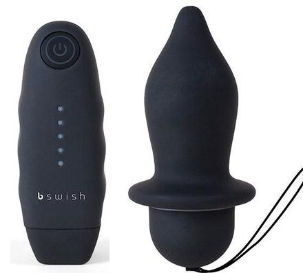 B SWISH - Plugue vibratório clássico Filled preto