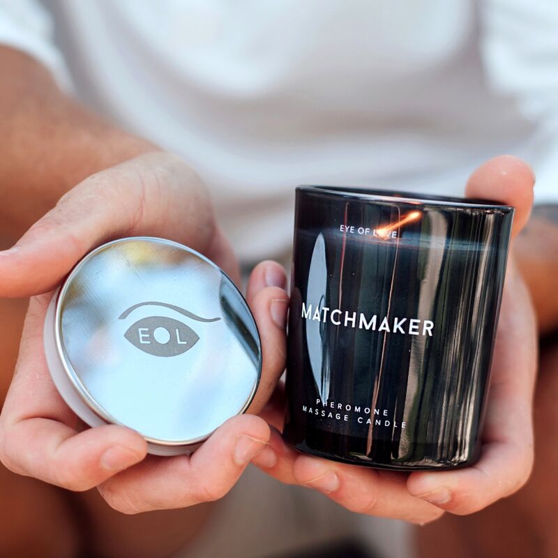 OJO DEL AMOR - VELA DE MASAJE MATCHMAKER BLACK DIAMOND ATRAELA 150 ML