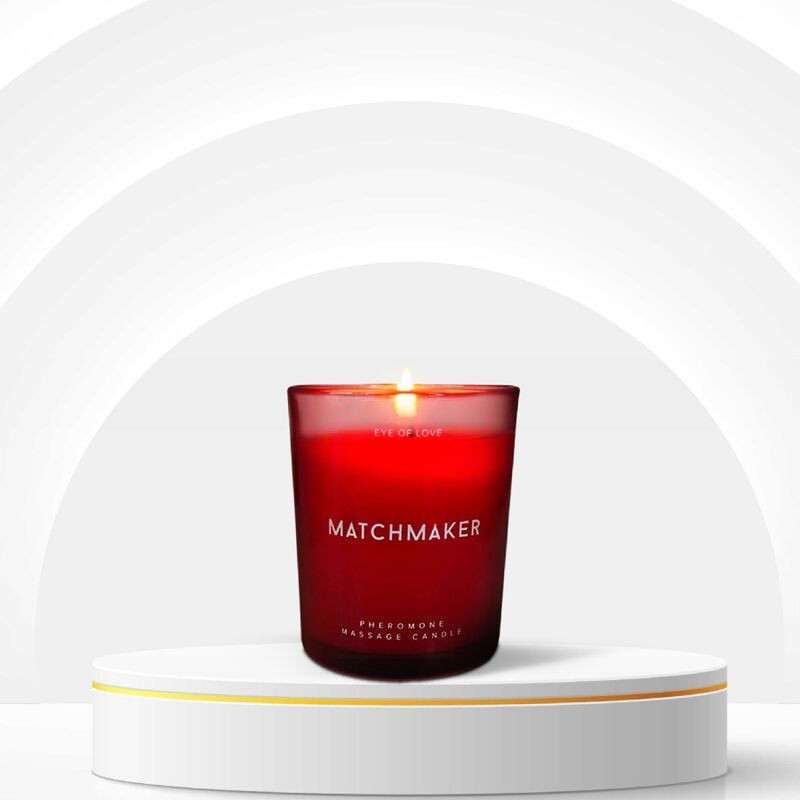 OJO DEL AMOR - VELA DE MASAJE MATCHMAKER DIAMANTE ROJO ATRAÉNGALO 150 ML