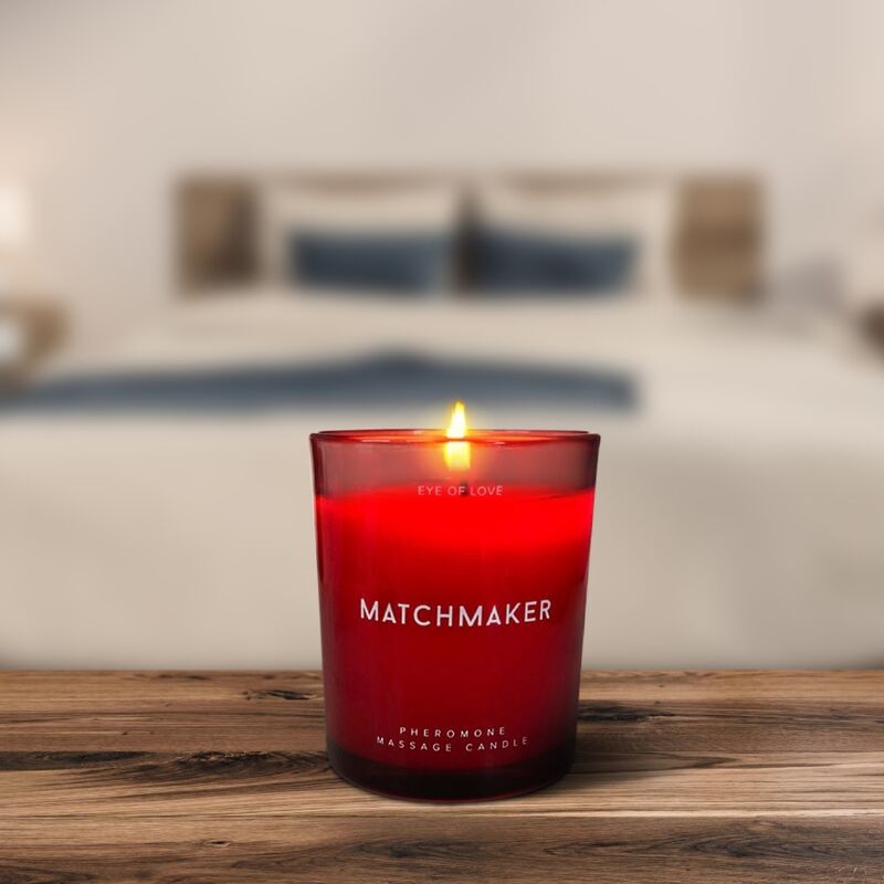 OJO DEL AMOR - VELA DE MASAJE MATCHMAKER DIAMANTE ROJO ATRAÉNGALO 150 ML