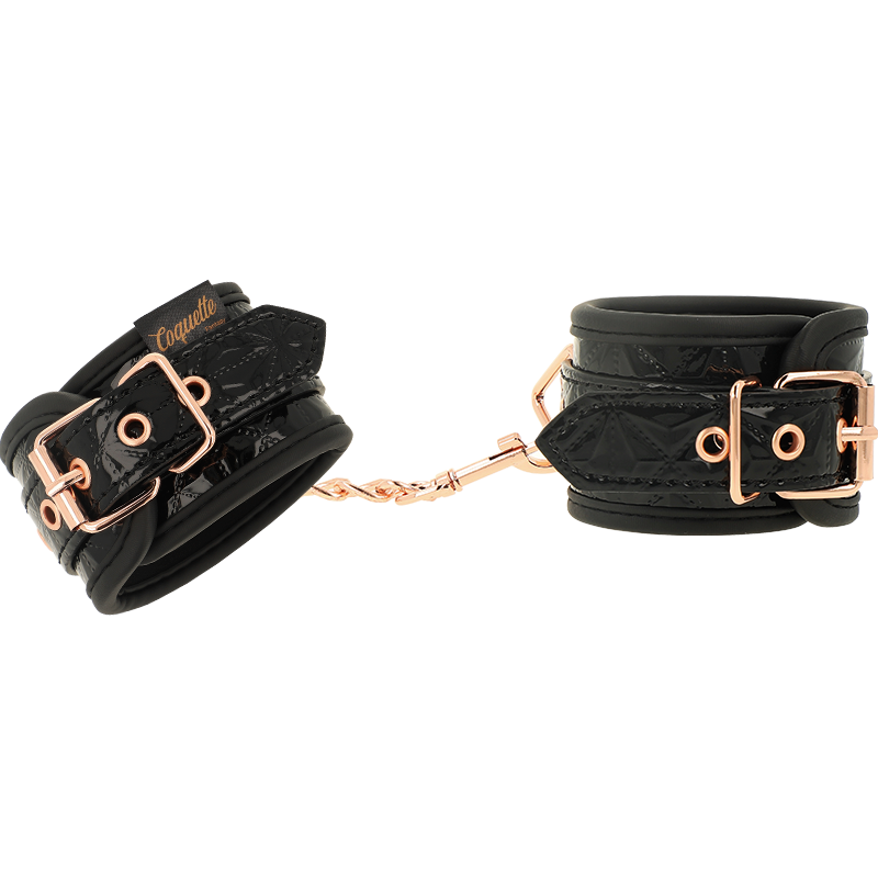 COQUETTE CHIC DESIRE - EDIÇÃO PRETA ALGEMAS PREMIUM COM FORRO DE NEOPRENE