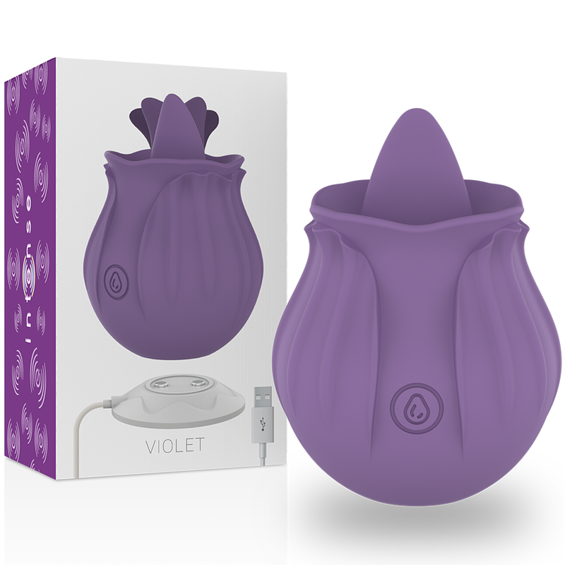 ESTIMULADOR INTENSO - VIOLETA CL TORIS 10 VIBRACIONES LILA