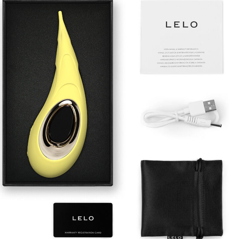 LELO - ESTIMULADOR DE CLITÓRIS DOT CRUISE OCHER LARANJA