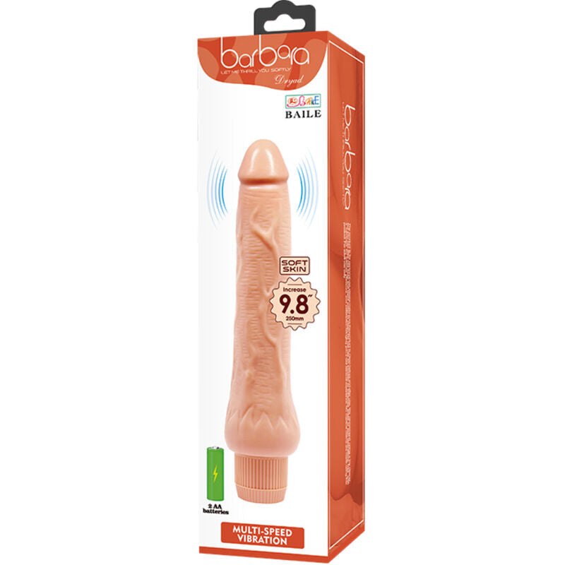 BAILE - BARBARA VIBRADOR REALÍSTICO 25 CM