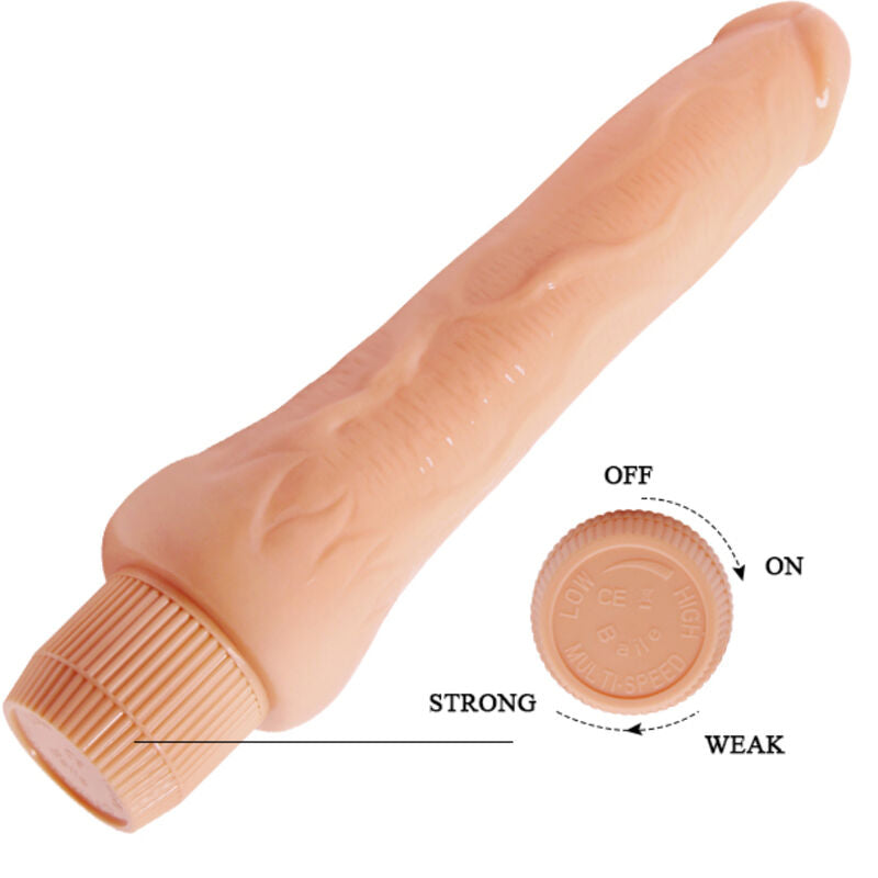 BAILE - BARBARA VIBRADOR REALÍSTICO 25 CM