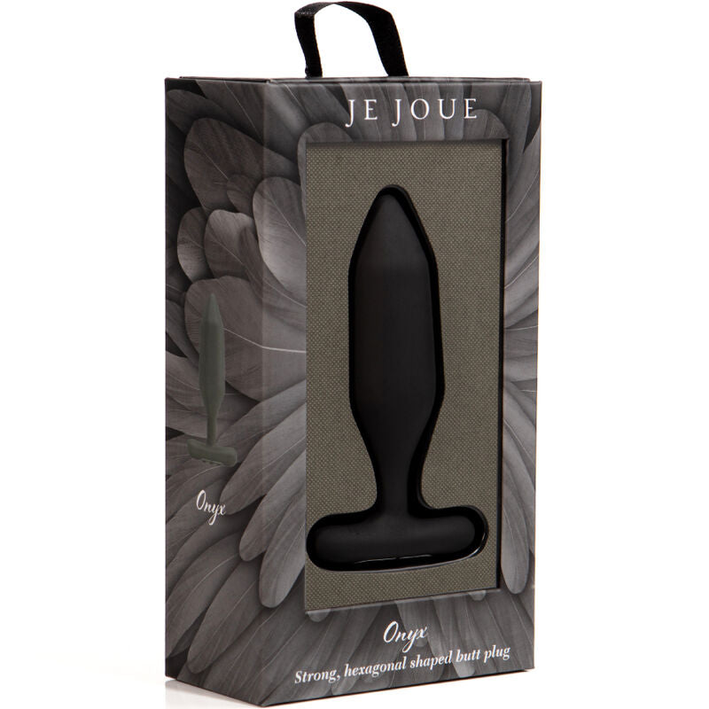 JE JOUE - PLUG ANAL VIBRADOR ÔNIX PRETO