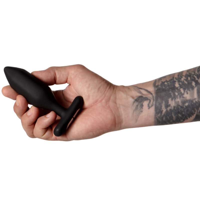 JE JOUE - PLUG ANAL VIBRADOR ÔNIX PRETO