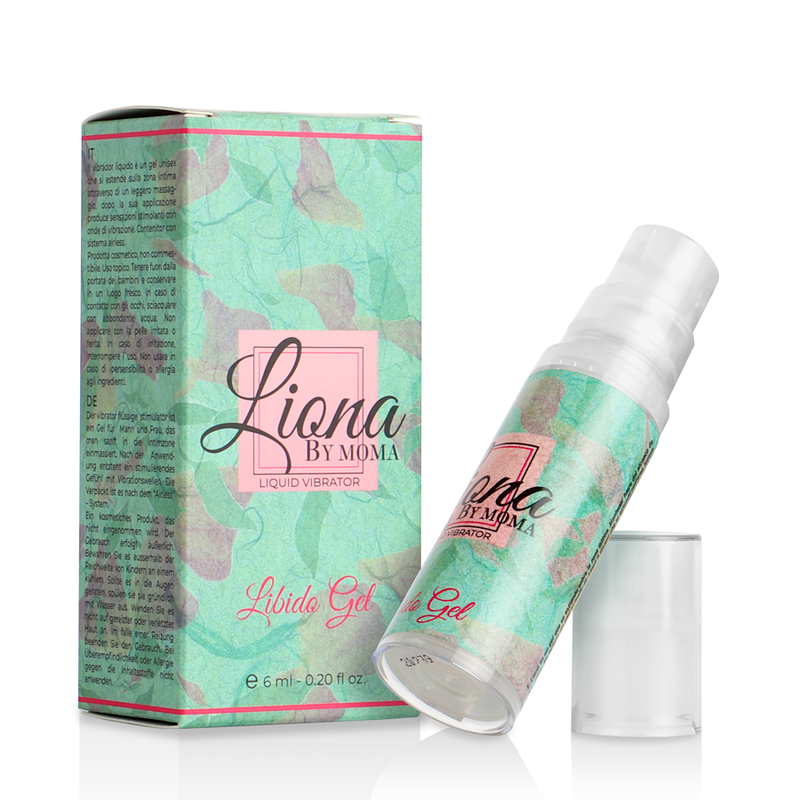 LIONA BY MOMA - GEL LIBIDO VIBRADOR LÍQUIDO 6 ML