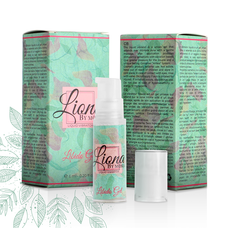 LIONA BY MOMA - GEL LIBIDO VIBRADOR LÍQUIDO 6 ML