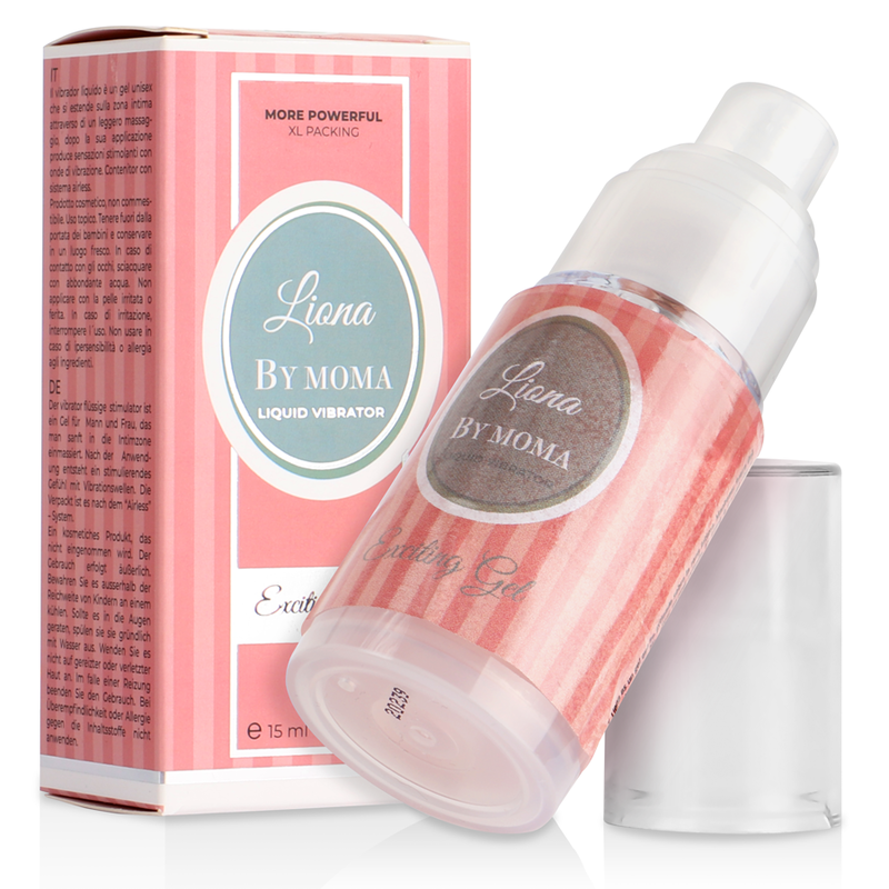 LIONA BY MOMA - VIBRADOR LÍQUIDO GEL EXCITING 15 ML