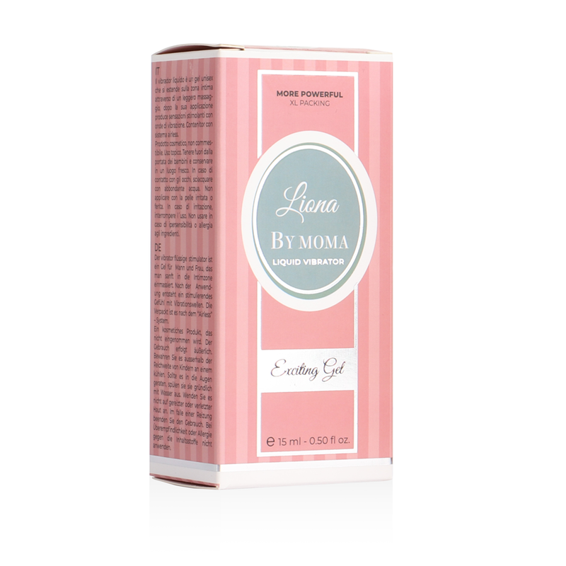 LIONA BY MOMA - VIBRADOR LÍQUIDO GEL EXCITING 15 ML