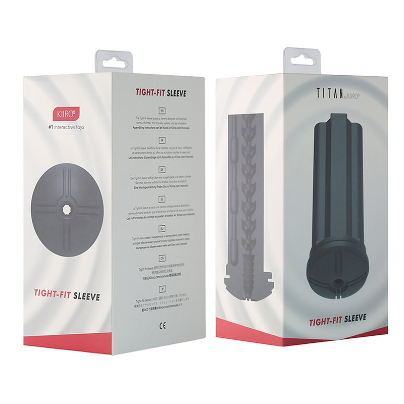 KIIROO - CAPA PARA MASTURBADOR ANAL TITAN AJUSTE MÁXIMO