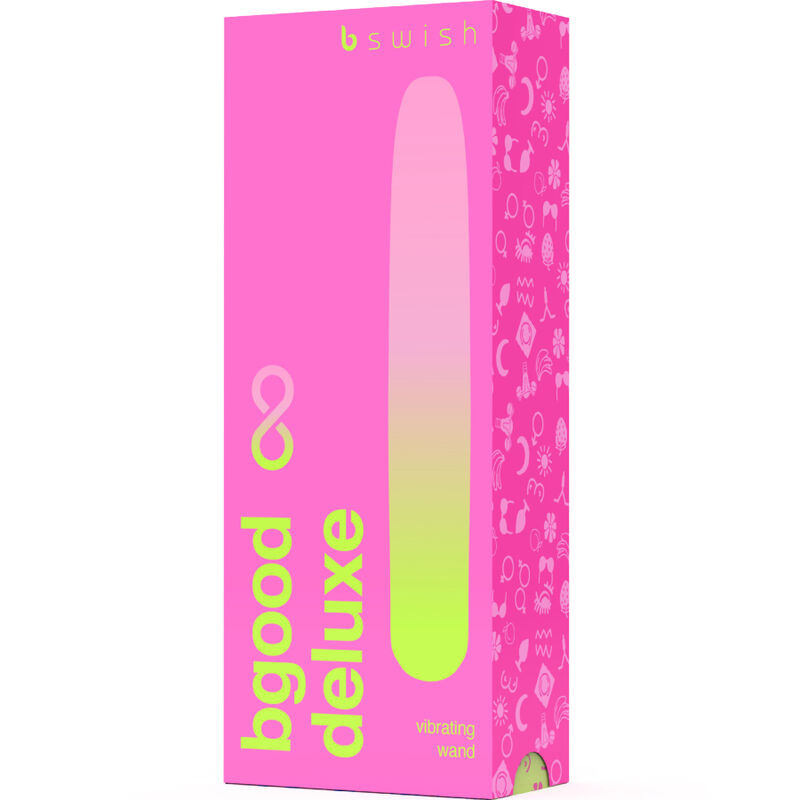 B SWISH - BGOOD INFINITE DELUXE VIBRADOR RECARREGÁVEL SILICONE ROSA