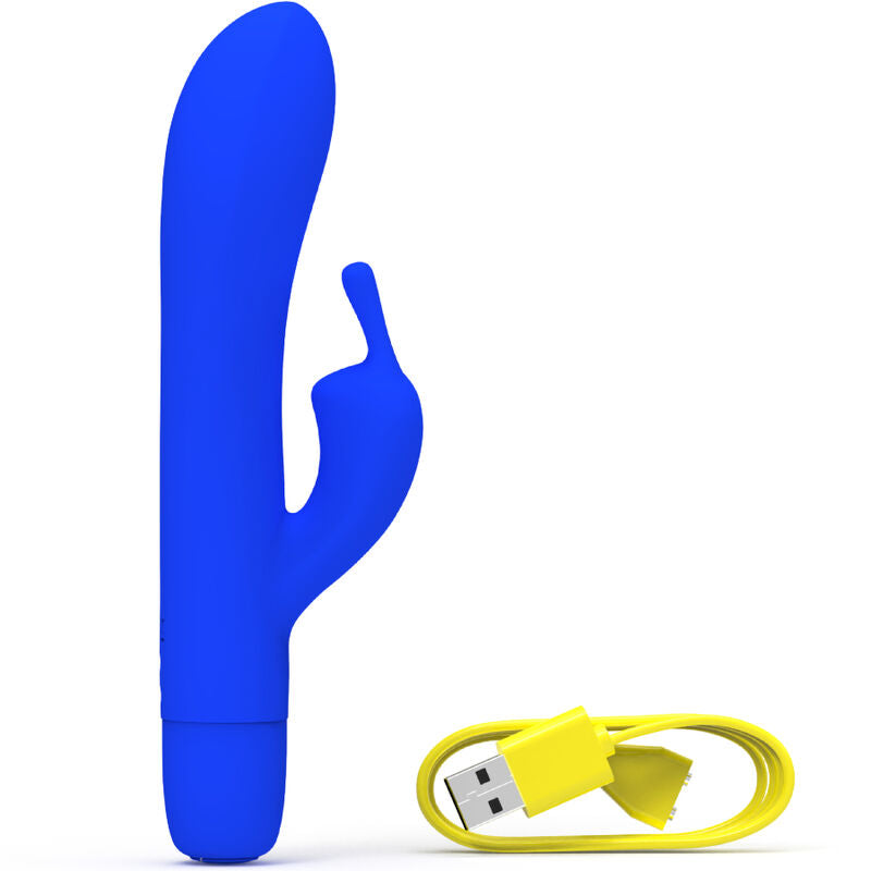 B SWISH - BWILD BUNNY INFINITE CLASSIC VIBRADOR RECARREGÁVEL SILICONE AZUL