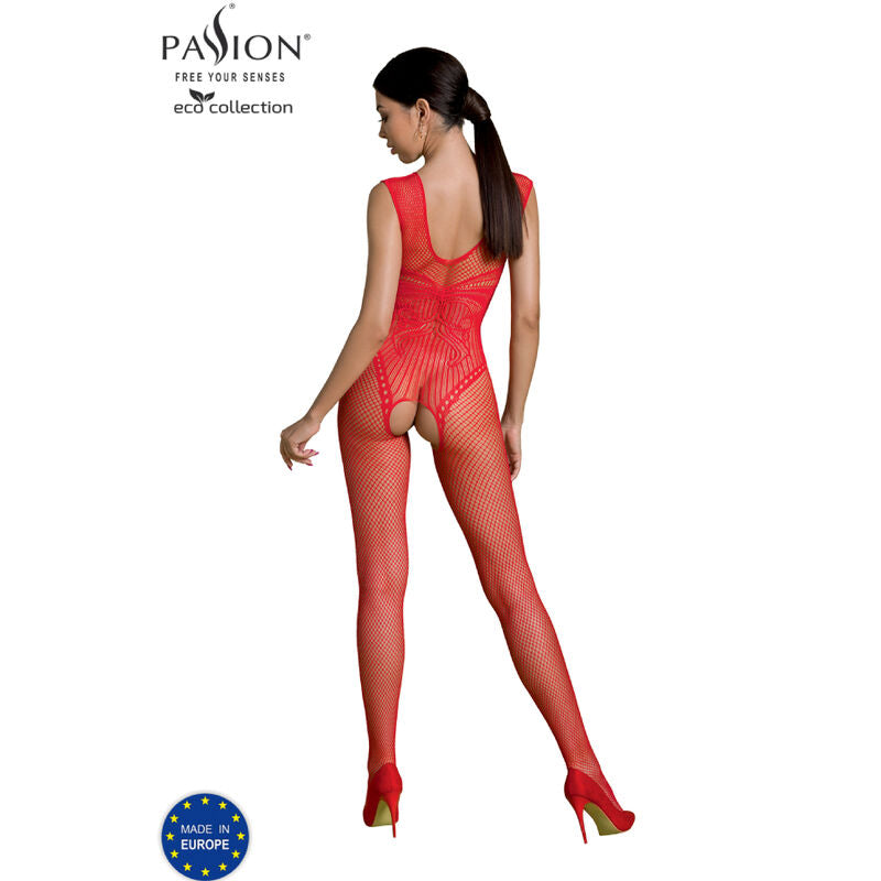 PASSION - ECO COLLECTION BODYSTOCKING ECO BS003 WHITE