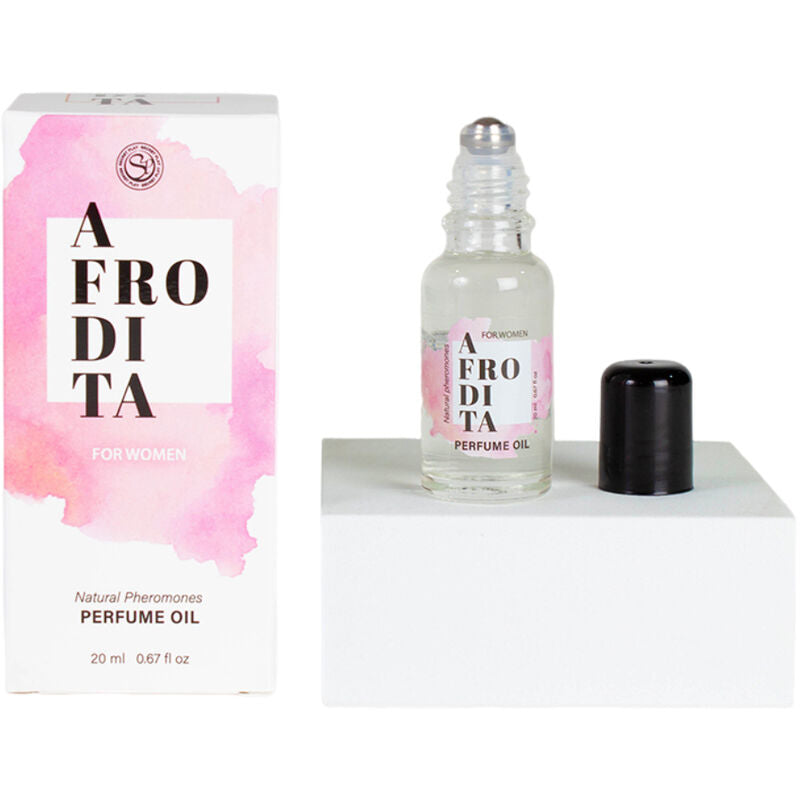 SECRETPLAY - AFRODITA PERFUME EM ÓLEO FEROMONAS FEMININO 20 ML
