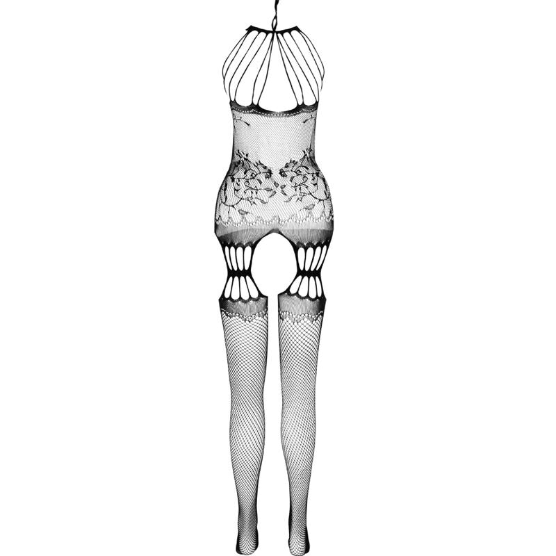PASSION - BS095 BODYSTOCKING PRETO TAMANHO ÚNICO