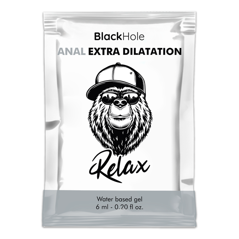 AGUJERO NEGRO - GEL A BASE DE AGUA EXTRA DILATACIÓN 6 ML DOSIS ÚNICA