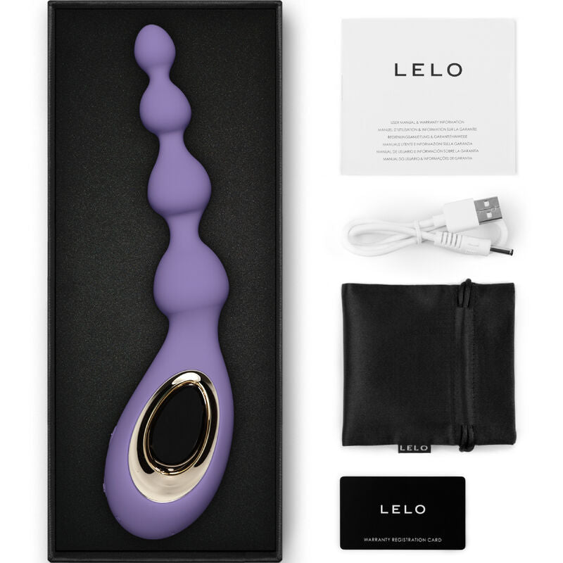 LELO - MASSAGEADOR ANAL SORAYA BEADS PRETO