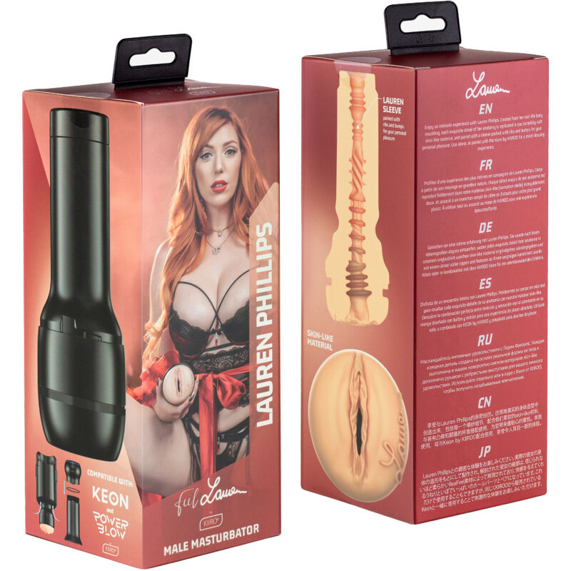 KIIROO - SIENTE LA COLECCIÓN ESTRELLAS DE LAUREN PHILLIPS STROKERS COMPATIBLE CON POWERBLOW
