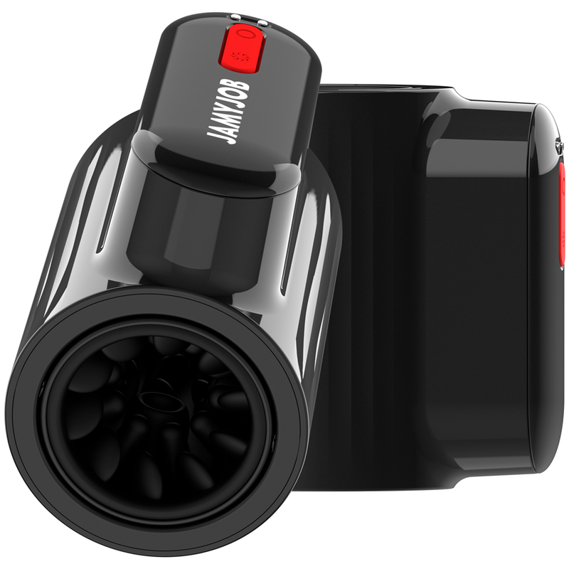 JAMYJOB - MASTURBADOR COM MODO TURBO DE TECNOLOGIA COM IMPULSO VORTEX E ROTAÇÃO DE 360°