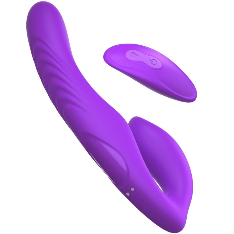 FANTASY FOR HER - REMOTE CONTROL DUPLA PENETRAÇÃO VIBRATOR 9 NÍVEIS VIOLETA