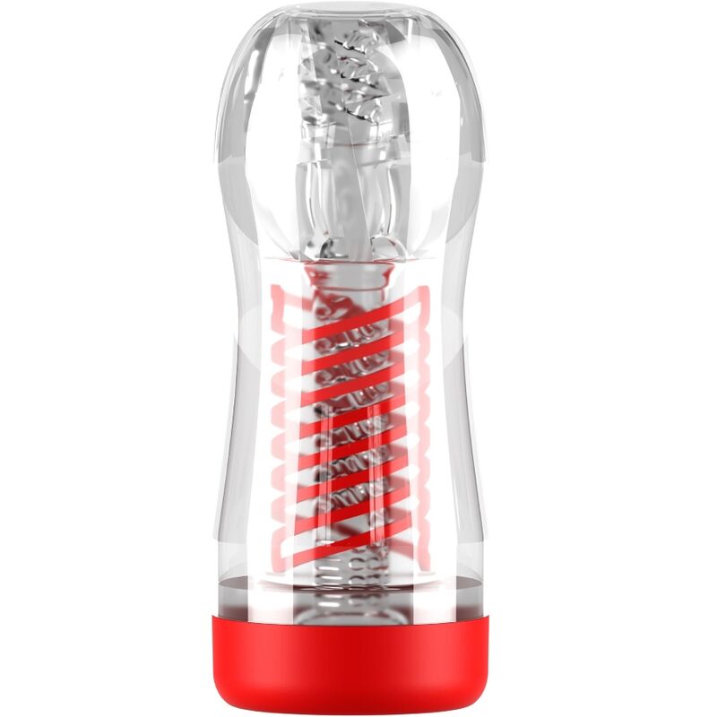 PDX ELITE - STROKER VIEWTUBE 2 ESPIRAL DE COMPRESIÓN TRANSPARENTE