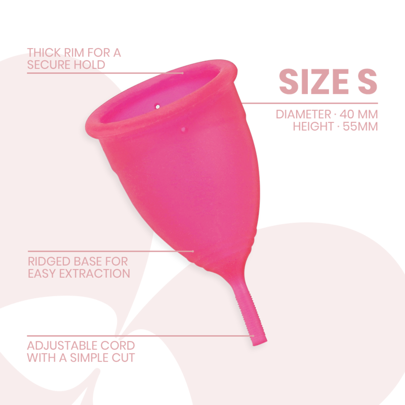 INTIMICHIC - COPO MENSTRUAL DE SILICONE DE GRAU MÉDICO - TAMANHO G