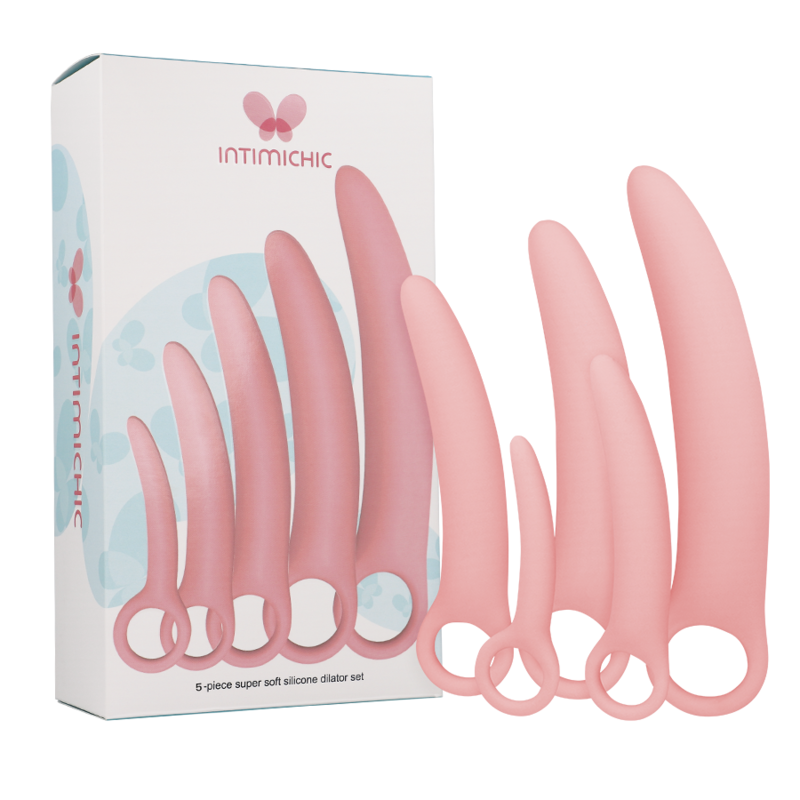 INTIMICHIC - CONJUNTO DE 5 PEÇAS DE DILATADOR DE SILICONE