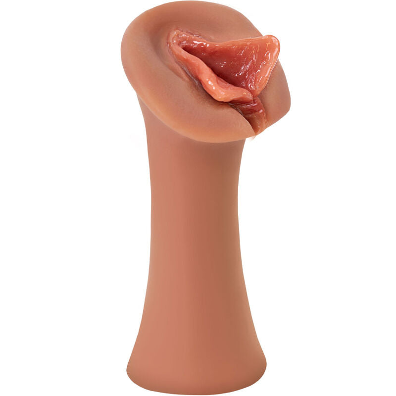 FETISH FANTASY EXTREME - LÁBIOS DELICIOSOS STROKER SILICONE CARAMELO