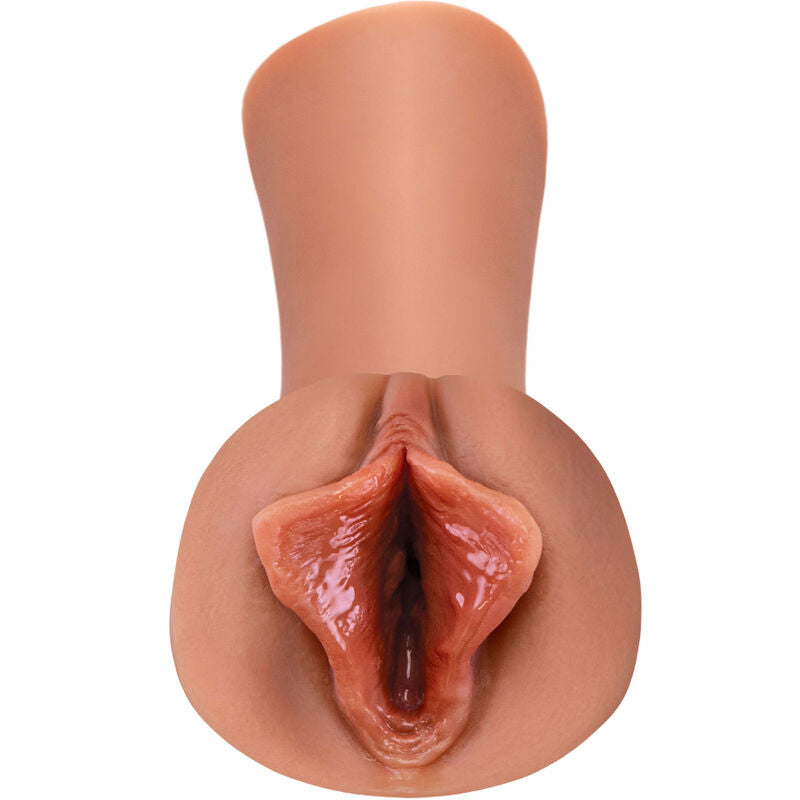 FETISH FANTASY EXTREME - LÁBIOS DELICIOSOS STROKER SILICONE CARAMELO