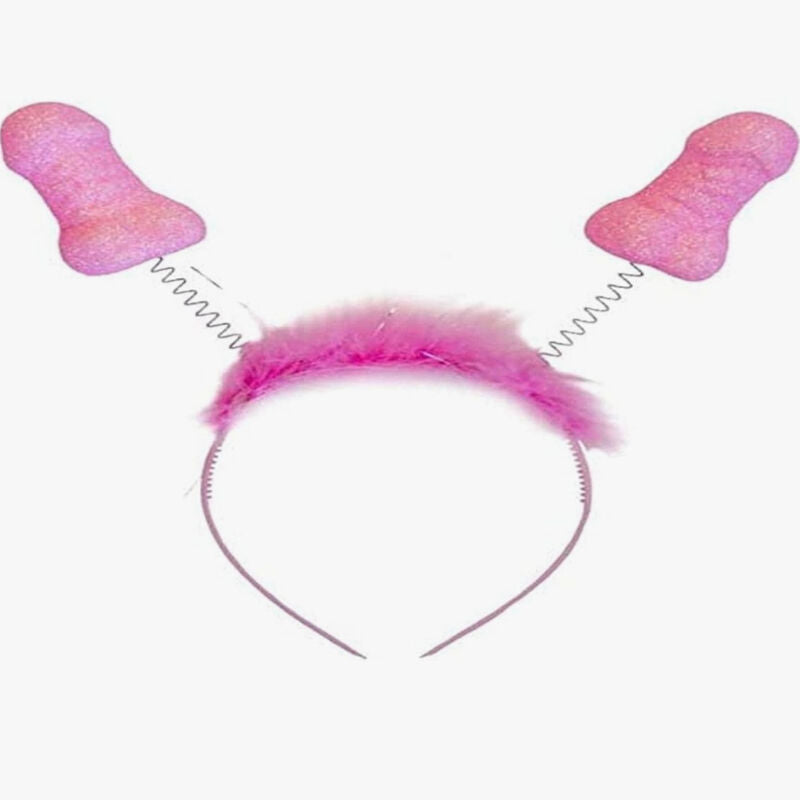 SPICY DEVIL - 6 UNITS PINK GLITTER ANTENNAS